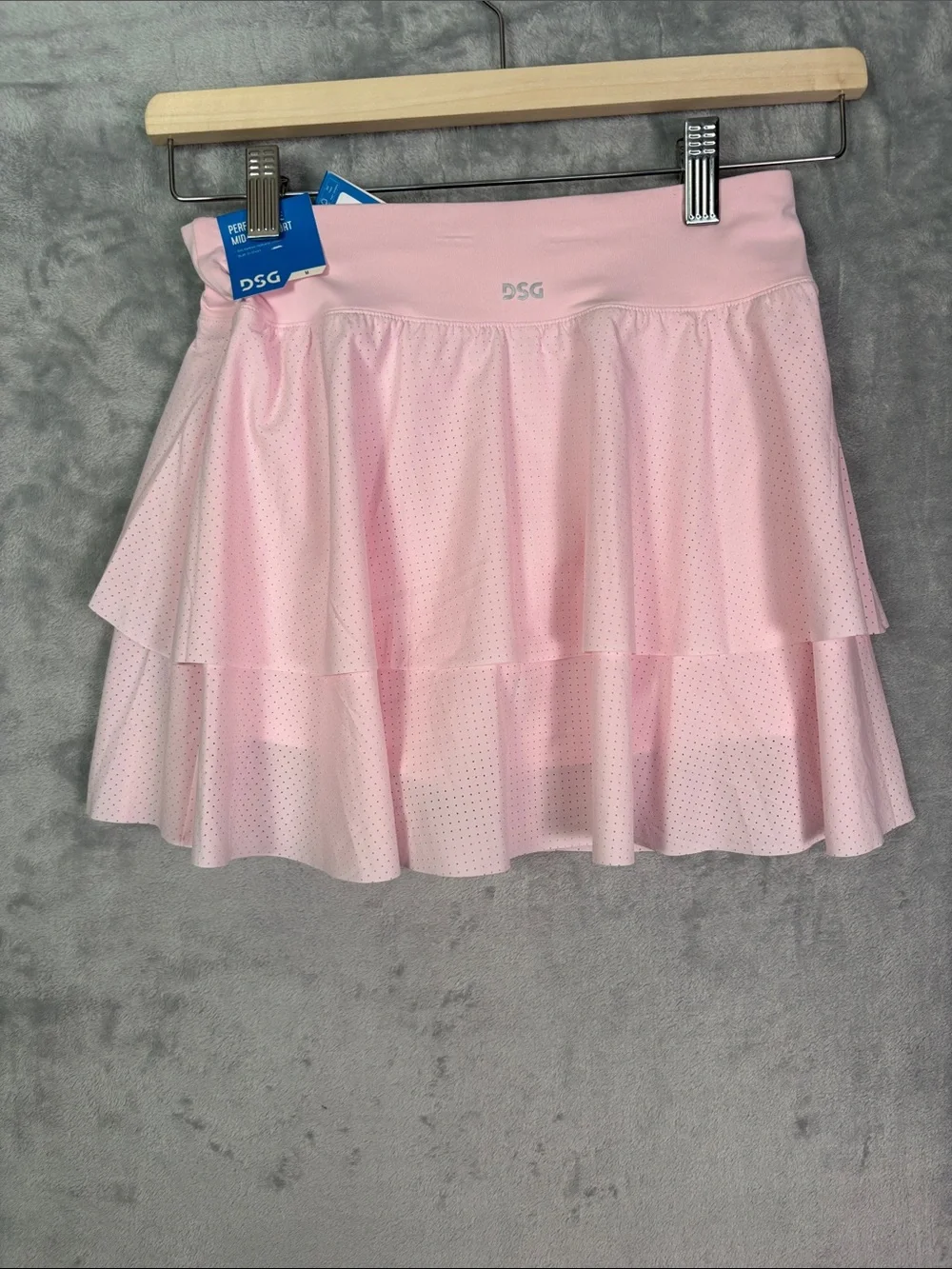 NWT New DSG Pink Stride Performance Mid-Rise Skort Size Girls Medium 10-12 - Picture 8 of 9